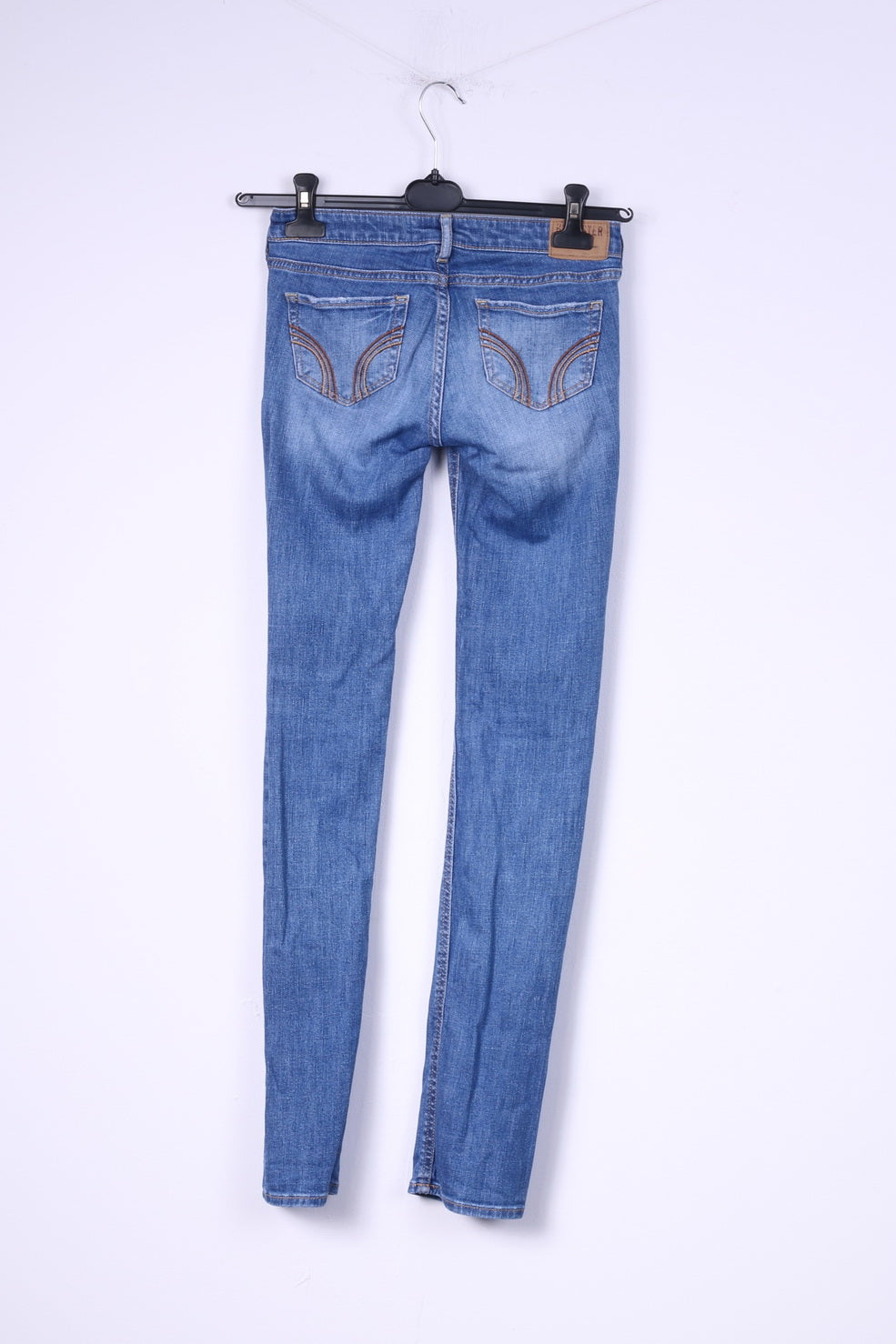 Hollister California Womens W23 L33 00R Trousers Denim Pants Cotton Loow Waist Jeans