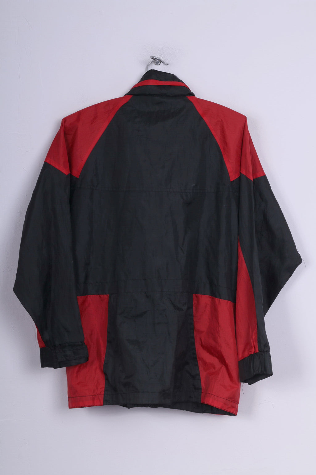 Saruccia Sportiv Veste légère 164 pour garçon Noir Fermeture éclair complète Capuche cachée Vêtements de sport 