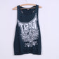 Tapout Womens L Sleeveless Athletic Top Boxing Sport MMA KSW Inky