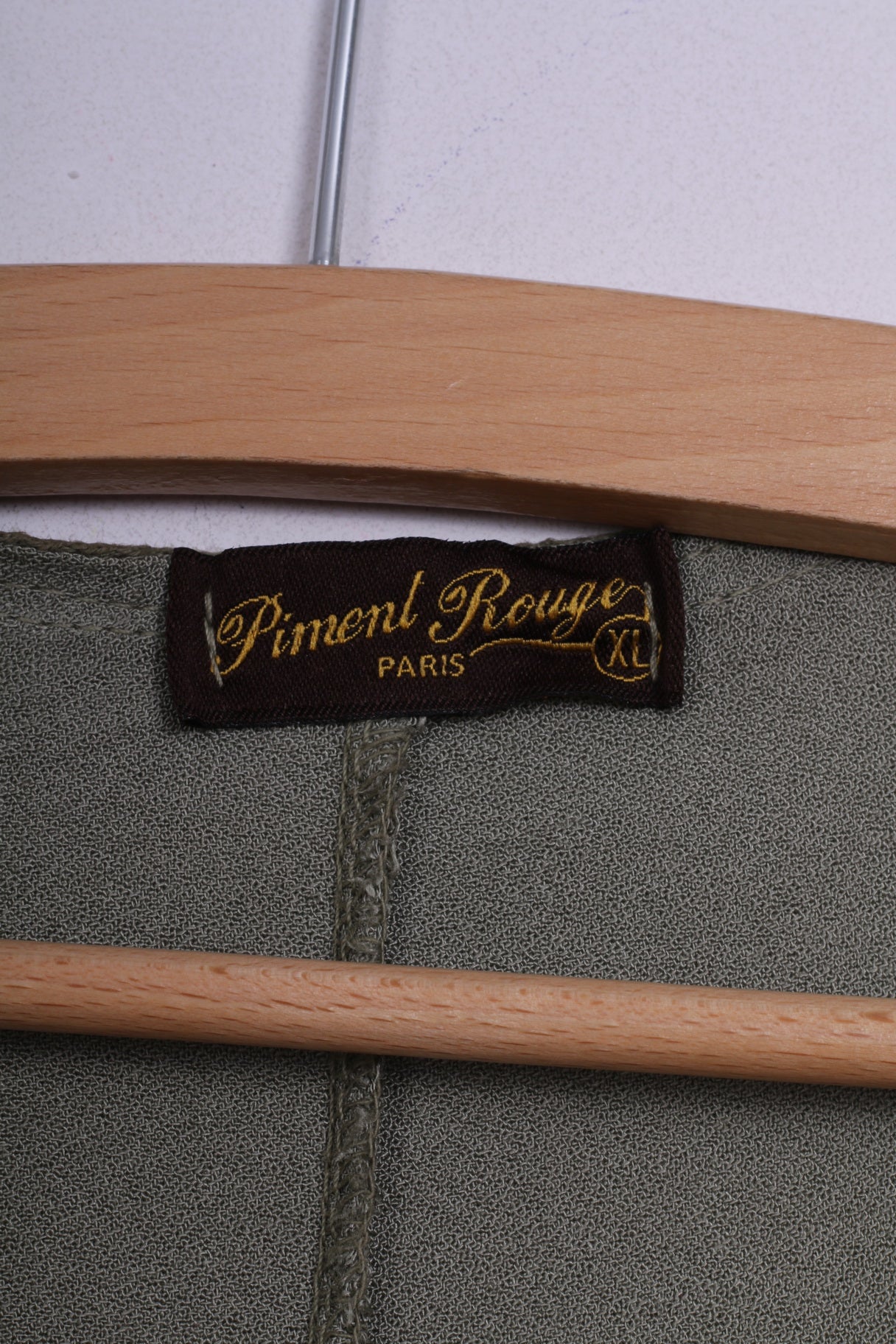 Piment Rouge Cardigan court XL pour femme en tricot au crochet Vert Boho Italie