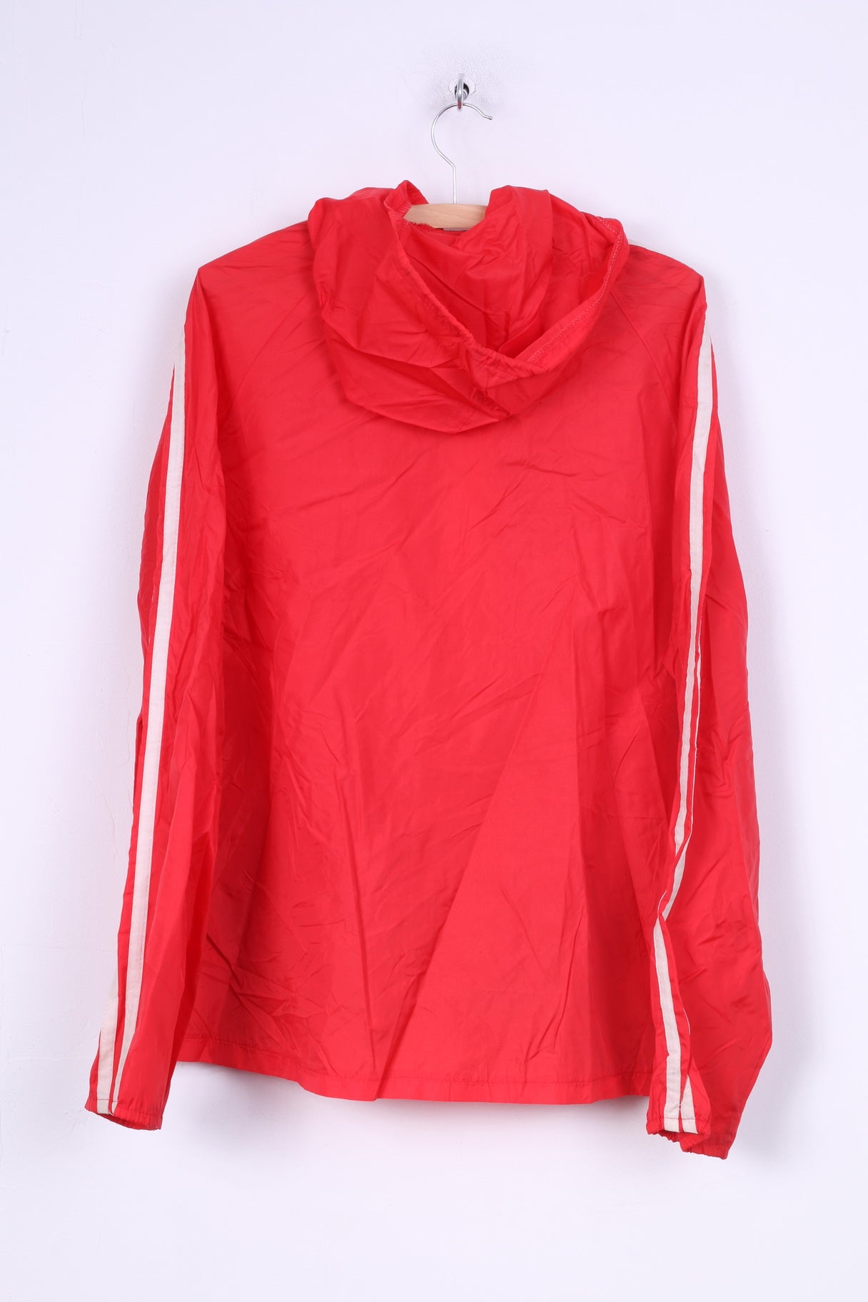 Monark Sport Ab Veste 6 pour homme Rouge Fermeture éclair complète à capuche en nylon imperméable