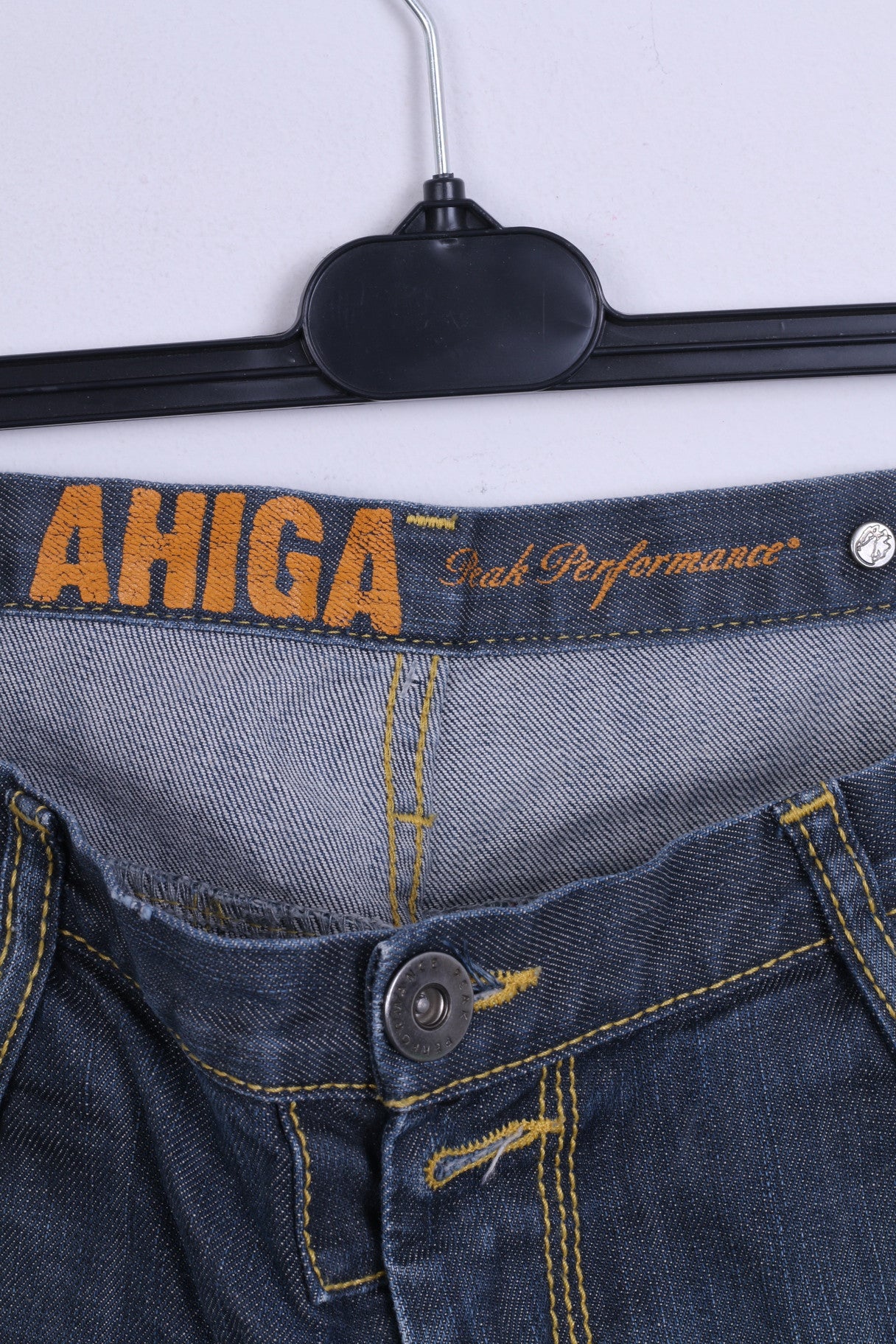 Peak Performance AHIGA Womens 30/32 Jeans Trousers Denim Navy Cotton