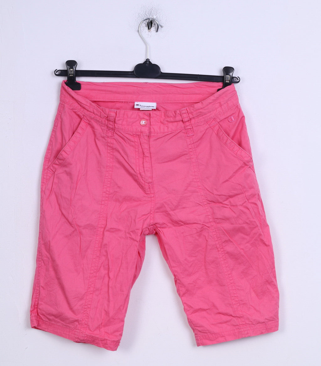 Champion Short Casual M Femme Rose Coton