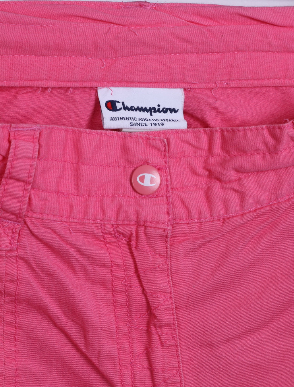 Champion Short Casual M Femme Rose Coton