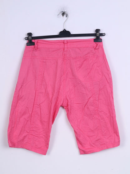 Champion Womens M Casual Shorts Pink Cotton