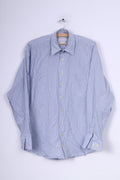 CARLETTI Moda Uomo Chemise décontractée à manches longues pour homme 39