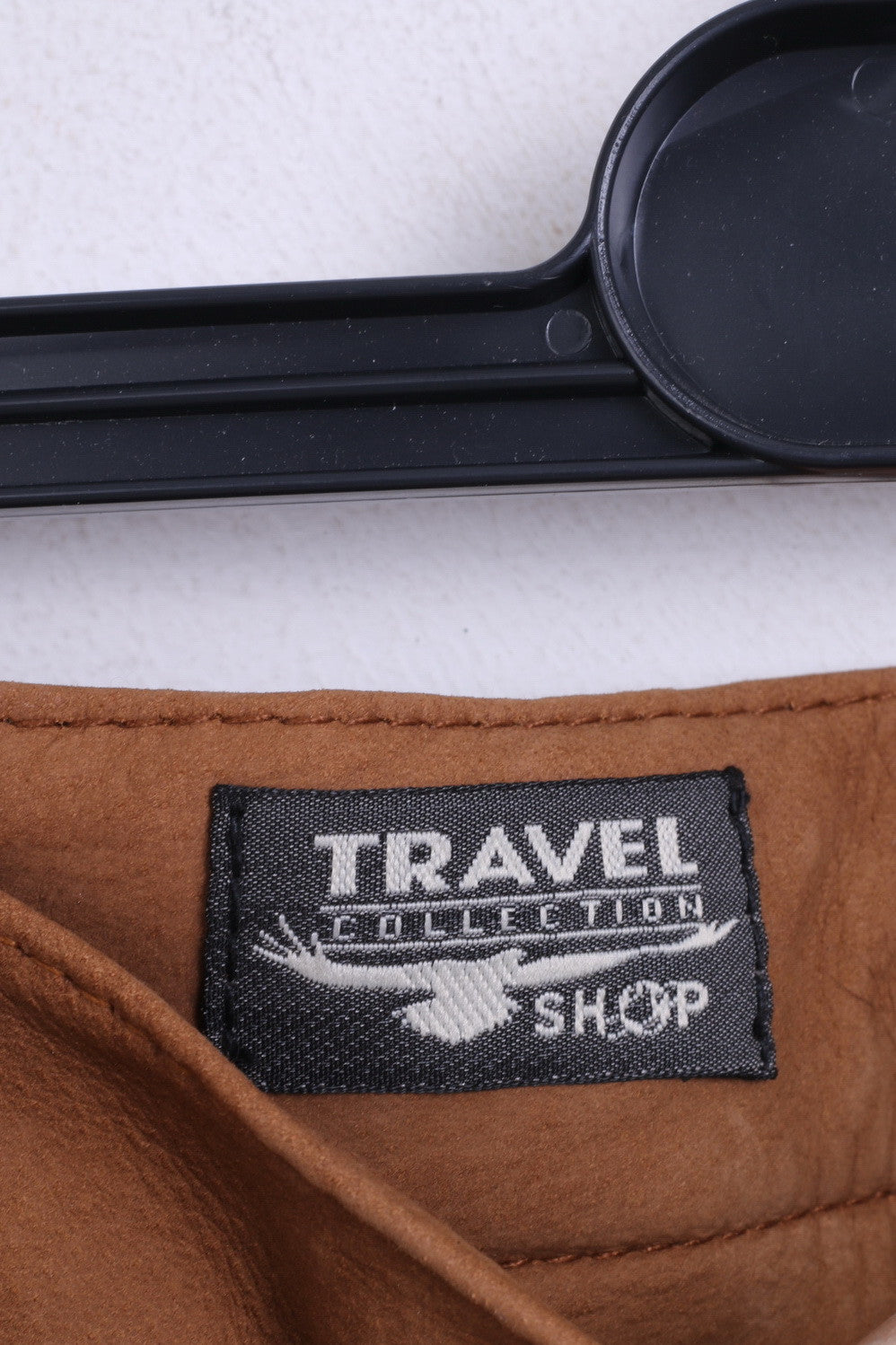 Collection TRAVEL Pantalon en Cuir W36 Femme Camel