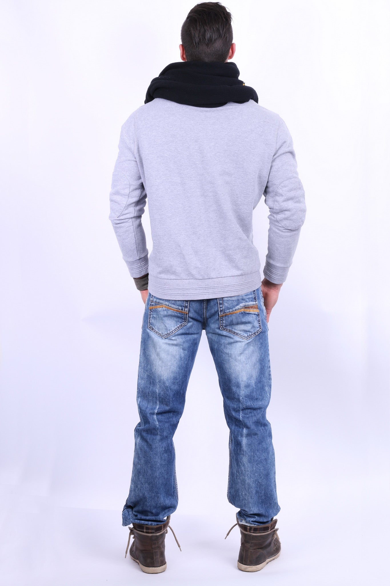 Burton London Mens XXL Sweatshirt Border Nation Patch Cotton Sport Jumper - RetrospectClothes