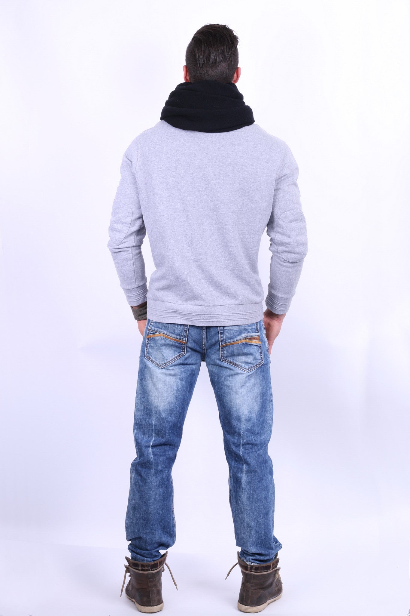 Burton London Mens XXL Sweatshirt Border Nation Patch Cotton Sport Jumper - RetrospectClothes