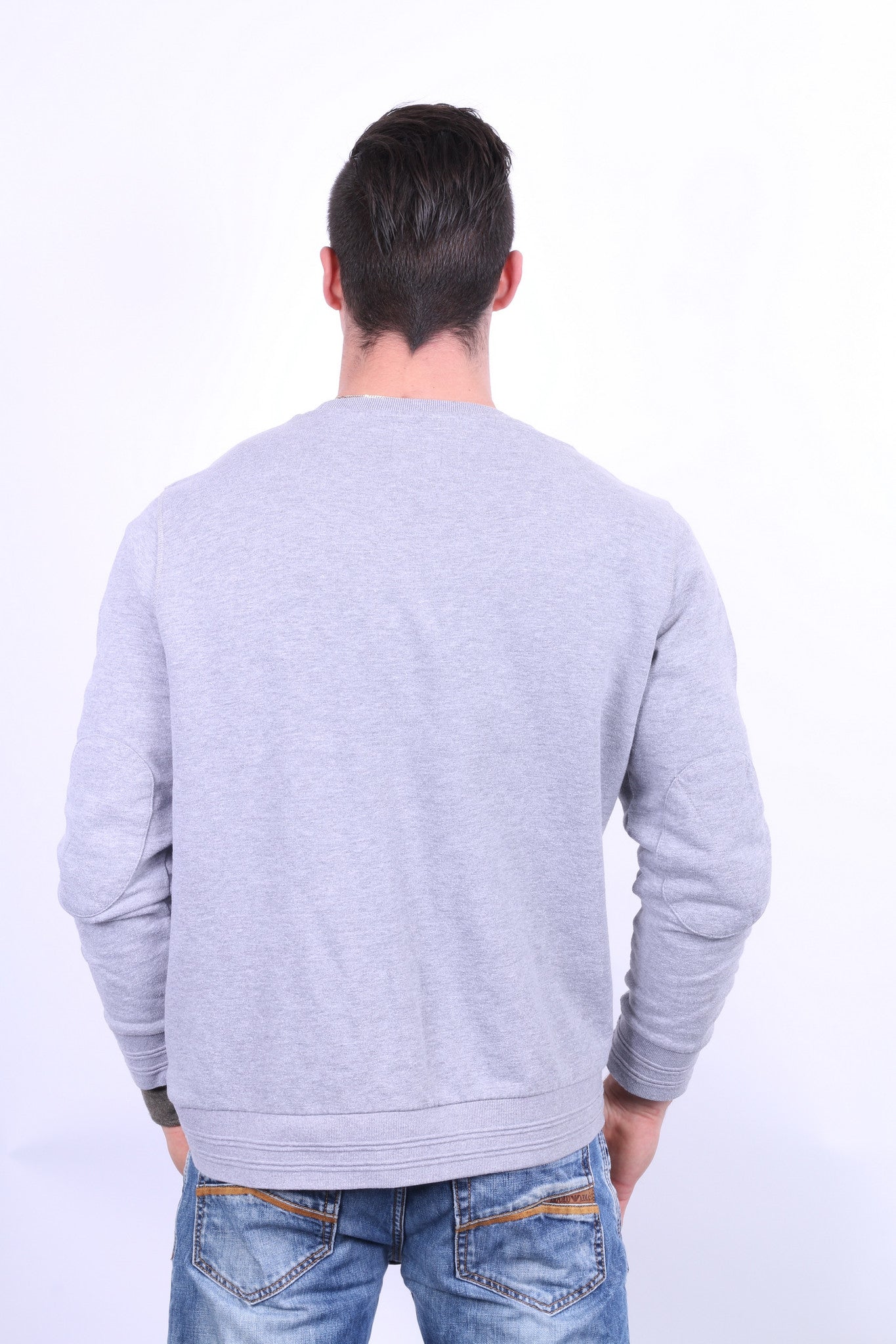 Burton London Mens XXL Sweatshirt Border Nation Patch Cotton Sport Jumper - RetrospectClothes