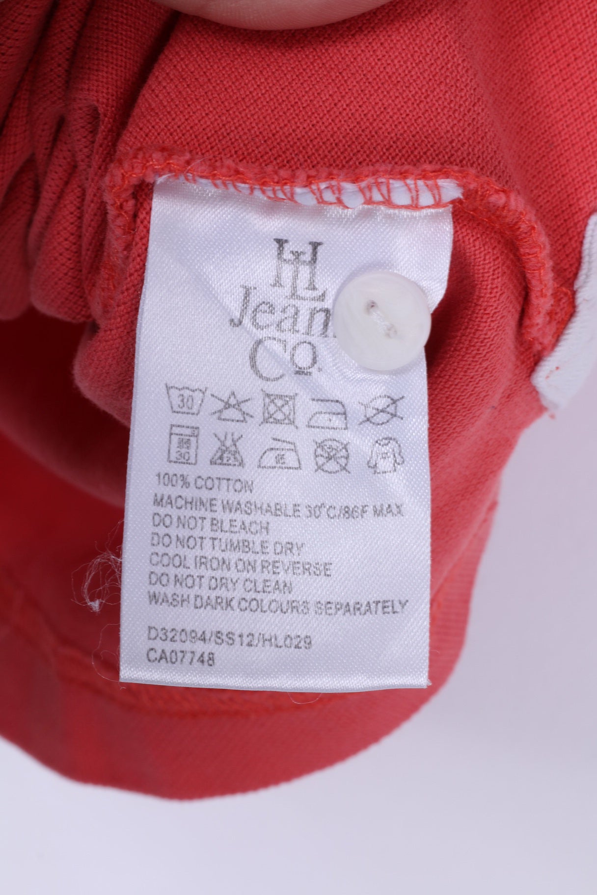 Henri Lloyd Jeans Homme L (M) Polo pêche Coton Slim Fit