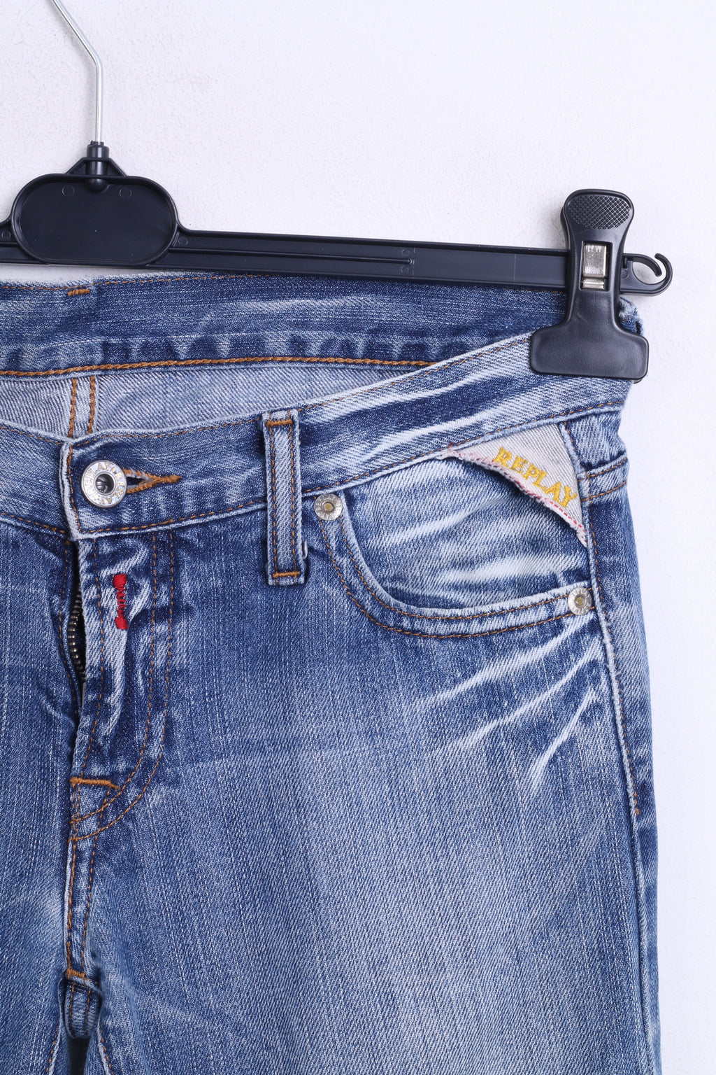 REPLAY Pantaloni da donna W27 L32 Jeans denim blu