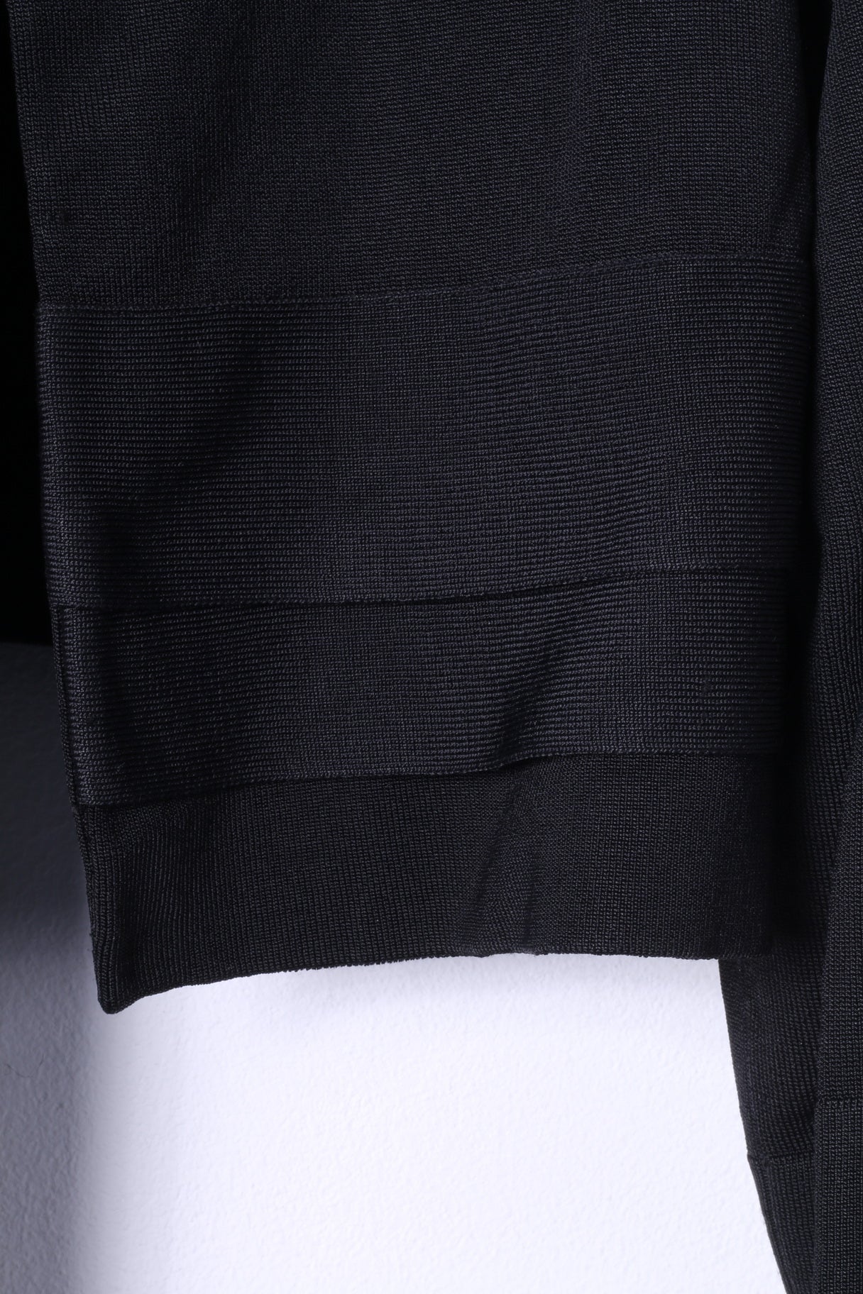 Hoss Intropia Womens M Bolero Black Stretch 2/3 Sleeve Short Cardigan