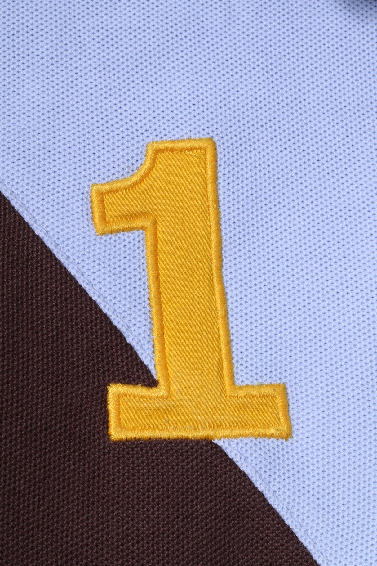 Hackett London Polo à manches longues en coton marron pour garçons de 9 à 10 ans #1