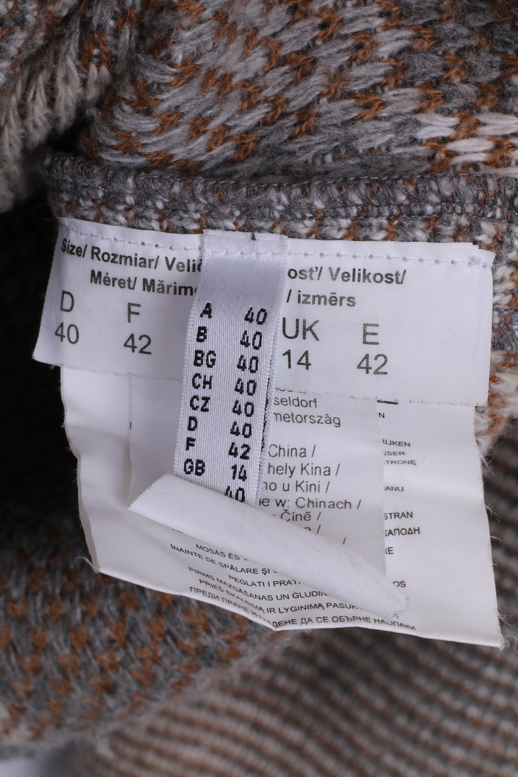 Christian Berg Stockholm Peek & Cloppenburg Womens 14 40 L Blazer Jacket Sweater Top