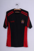 Kooga Wigan Warriors Mens SML Shirt Jersey Black Sport Short Sleeve Rugby JJb