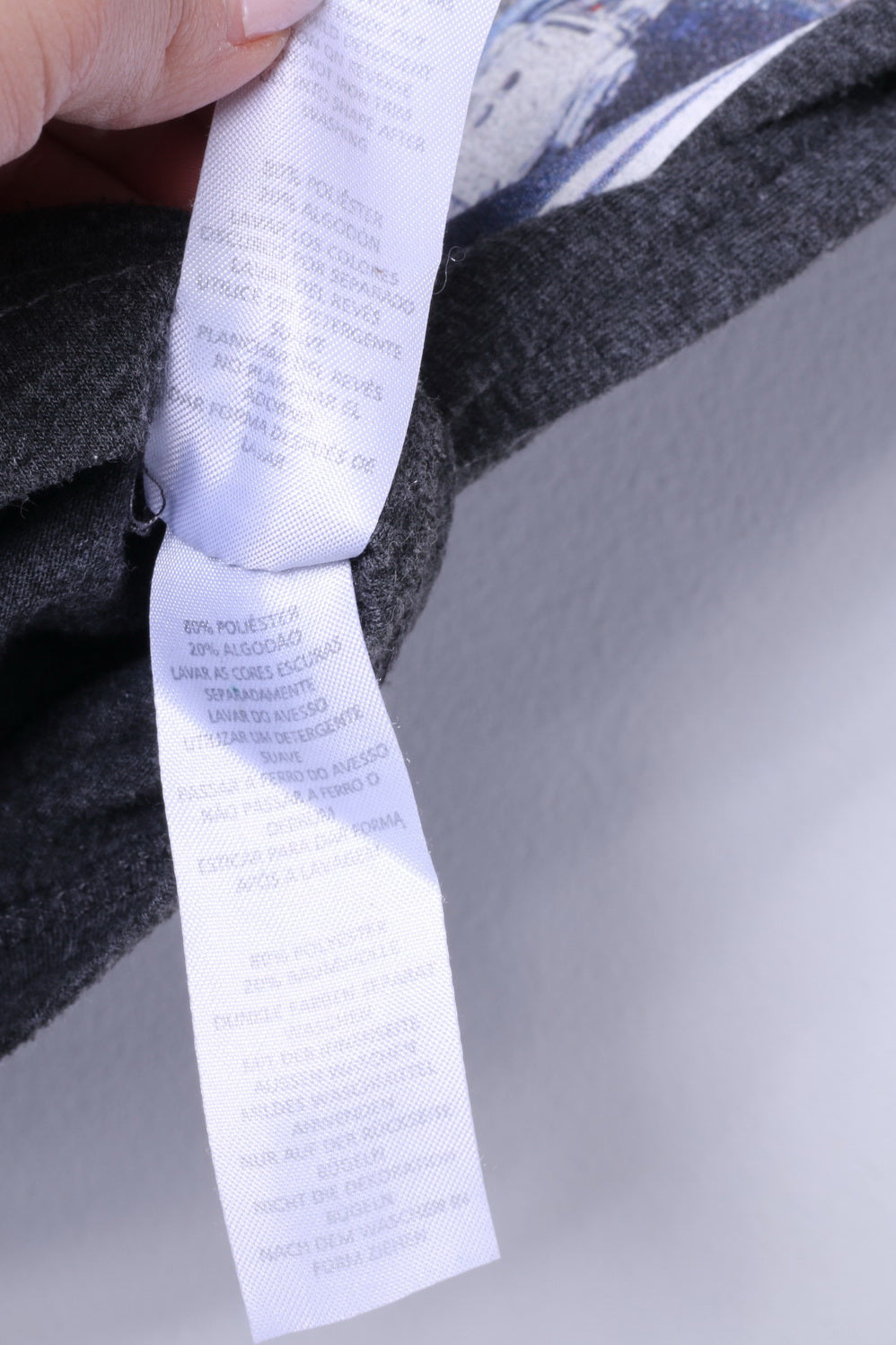 Star Wars Mens XS T-Shirt Grey Slim Fit Graphic Movie Top