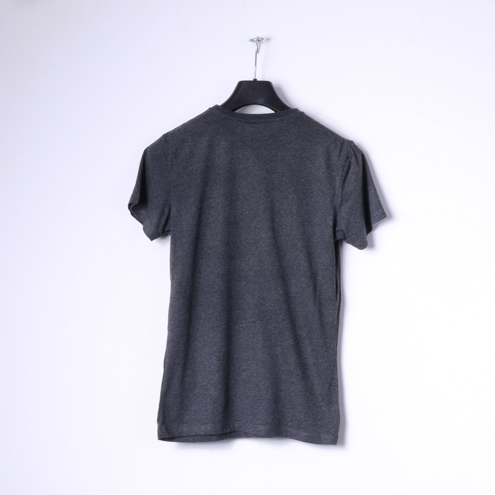 Star Wars Mens XS T-Shirt Grey Slim Fit Graphic Movie Top