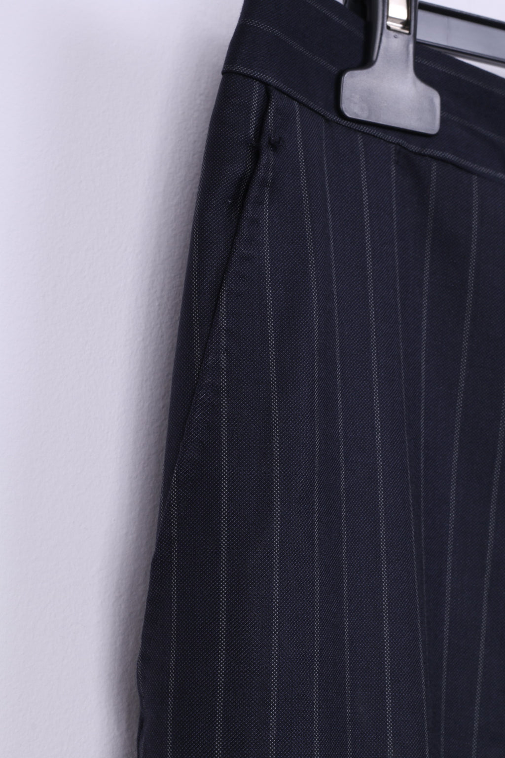 Patrick Hellmann Collection Men 110 42 Suit Navy Striped Blazer Trousers Single Breasted Wool Jacket