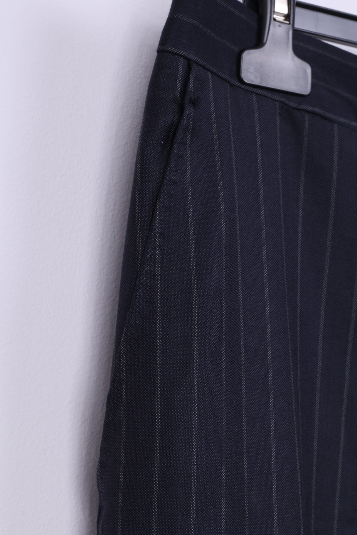 Patrick Hellmann Collection Men 110 42 Suit Navy Striped Blazer Trousers Single Breasted Wool Jacket