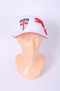 Puma England Rugby League Casquette taille unique pour homme en coton blanc Ajustement réglable