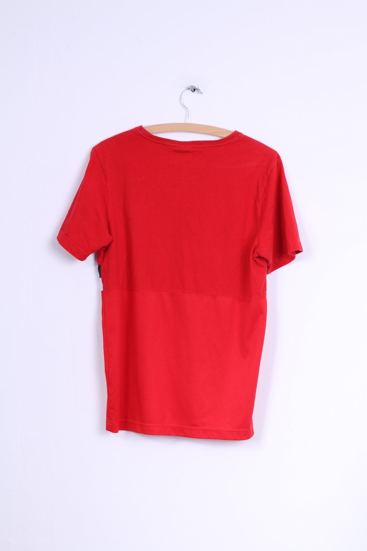 T-shirt Ellesse da uomo M con logo grafico girocollo in cotone rosso