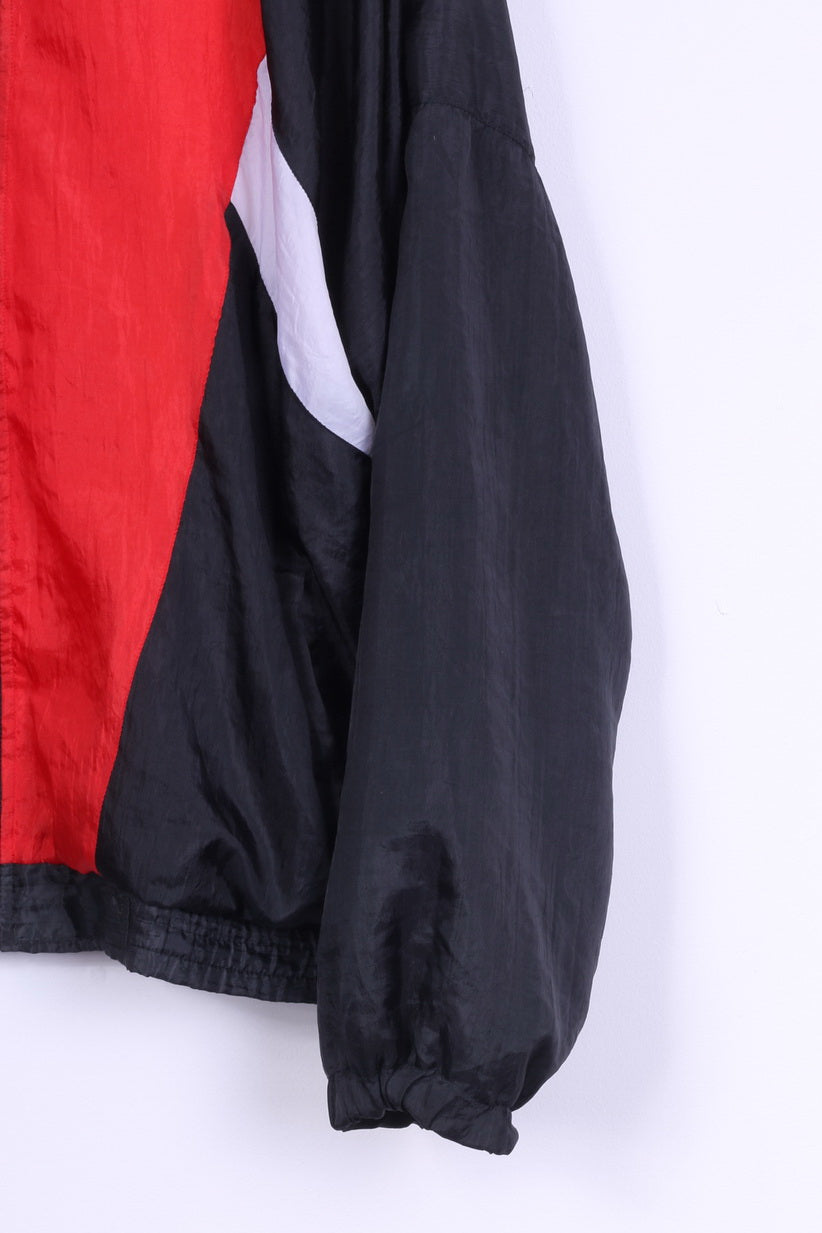 Giacca da uomo M della collezione Prosper, abbigliamento sportivo rosso, top leggero vintage