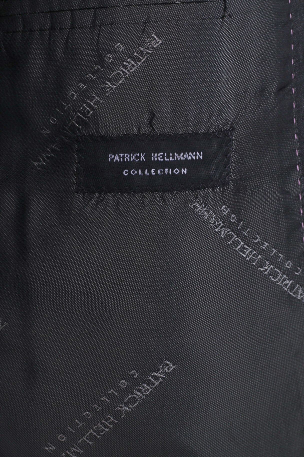 Collezione Patrick Hellmann Uomo 106 40 Blazer Grigio Giacca monopetto in lana