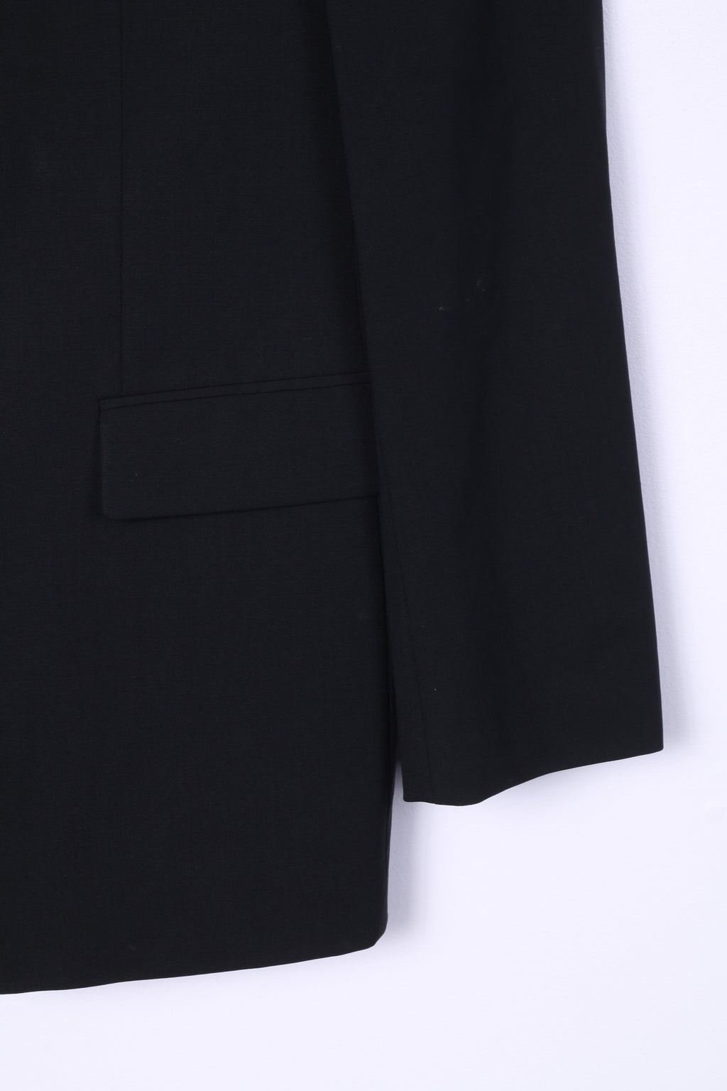 Hugo Boss Men 98 40 Blazer Navy Vintage Wool Single Breasted Navy Albo Hago Jacket