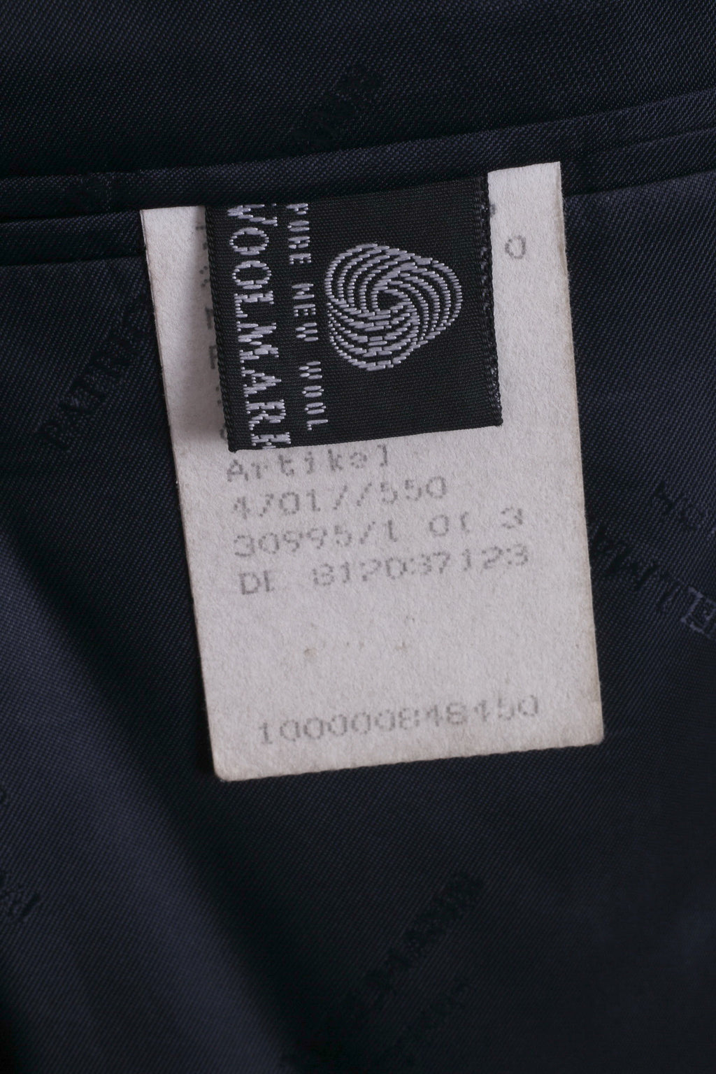 Patrick Hellmann Collection Men 110 42 Suit Navy Striped Blazer Trousers Single Breasted Wool Jacket