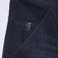 Adidas NEO Drop Crotch Mens W30 L32 Jeans Trousers Navy Cotton Pants