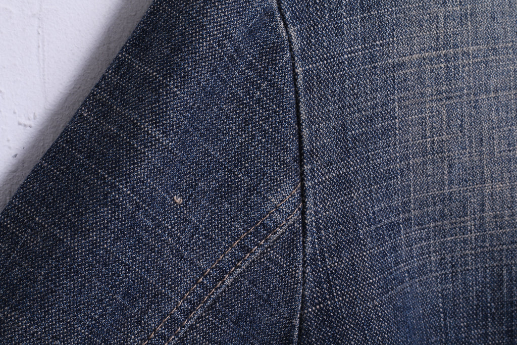 MADISON SQUARE Girls M Jacket Blazer Cotton Single Breasted Denim Jeans