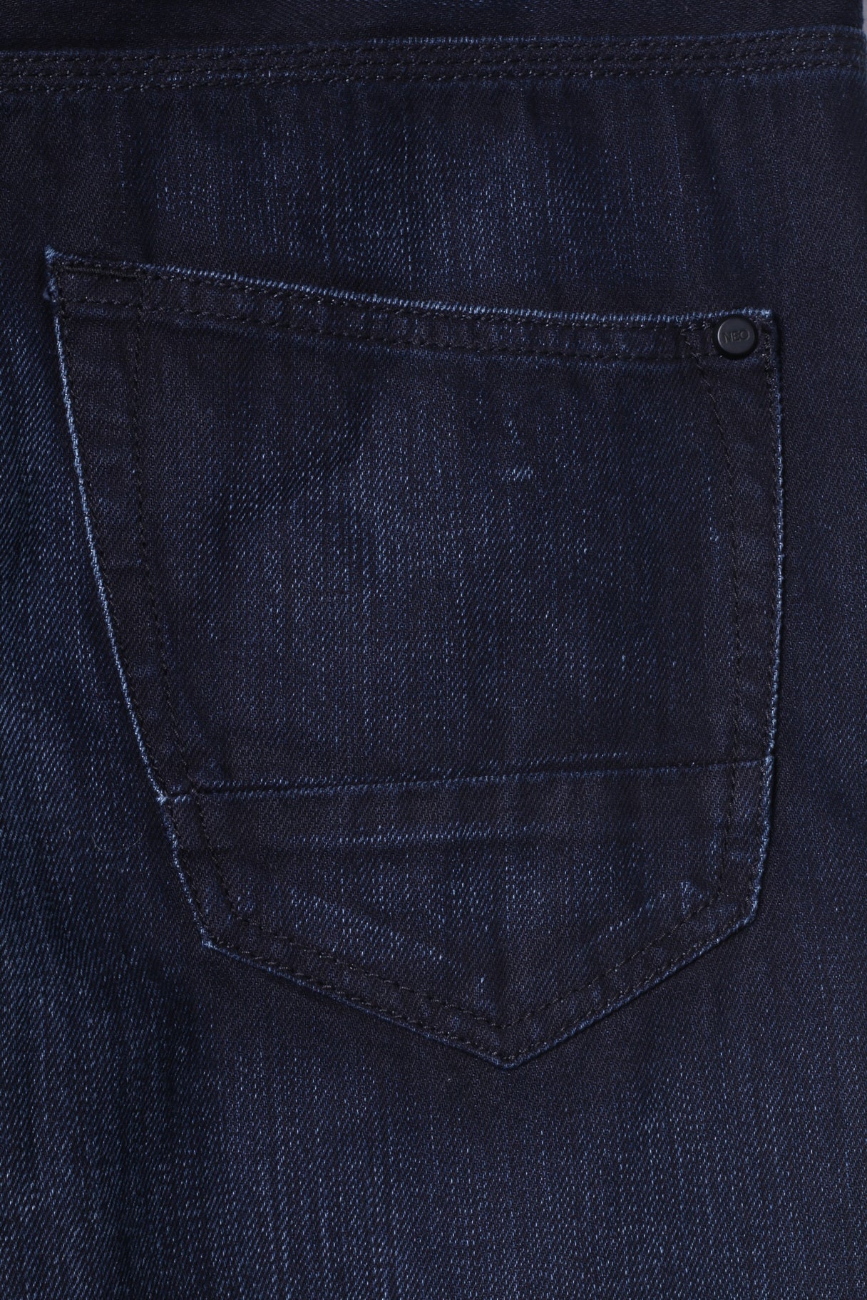 Adidas NEO Drop Crotch Pantalon en jean W30 L32 pour homme Pantalon en coton bleu marine