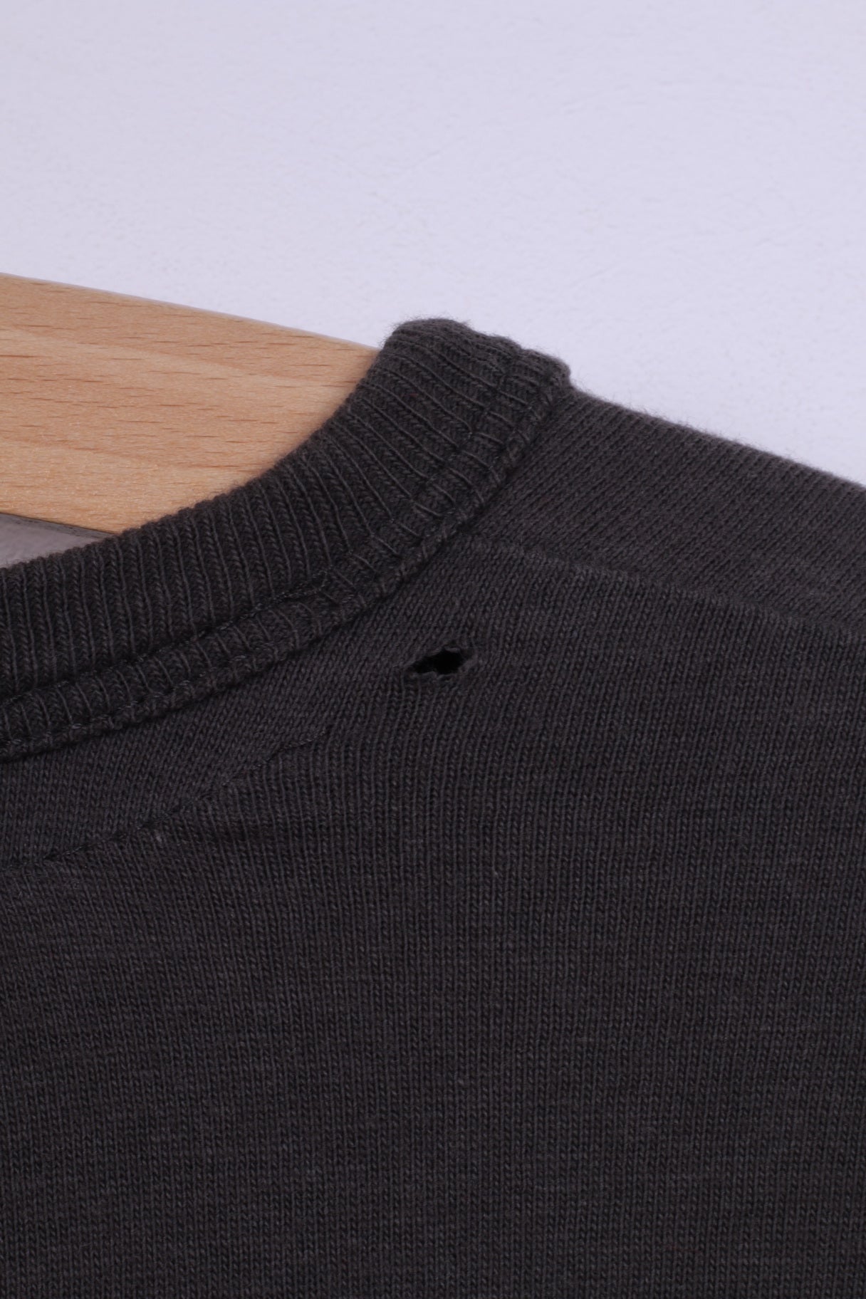 Helly Hansen Womens 16 L Shirt Grey Aspen Crew Neck Cotton Long Sleeve