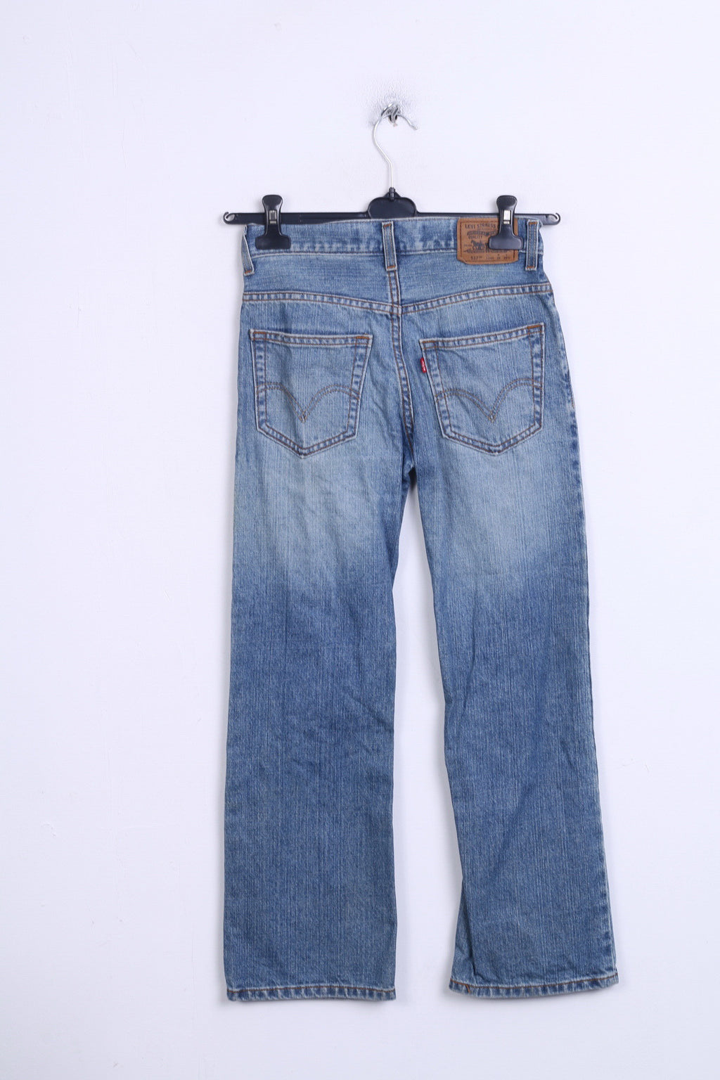 Levis 527 Womens Trousers L26 W26.5 Denim Jeans Cotton Regular Boot Cut - RetrospectClothes