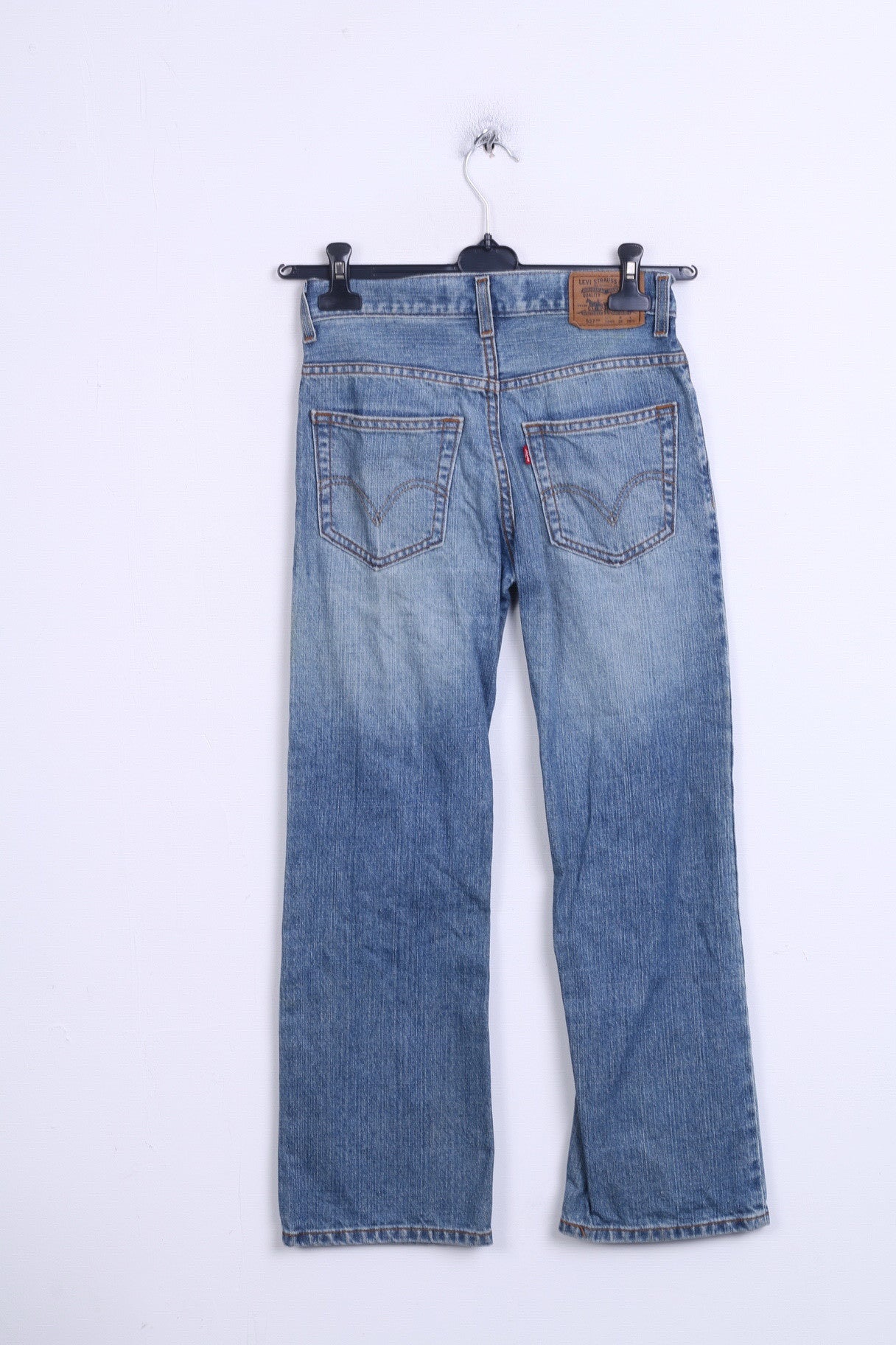 Levis 527 Womens Trousers L26 W26.5 Denim Jeans Cotton Regular Boot Cut - RetrospectClothes