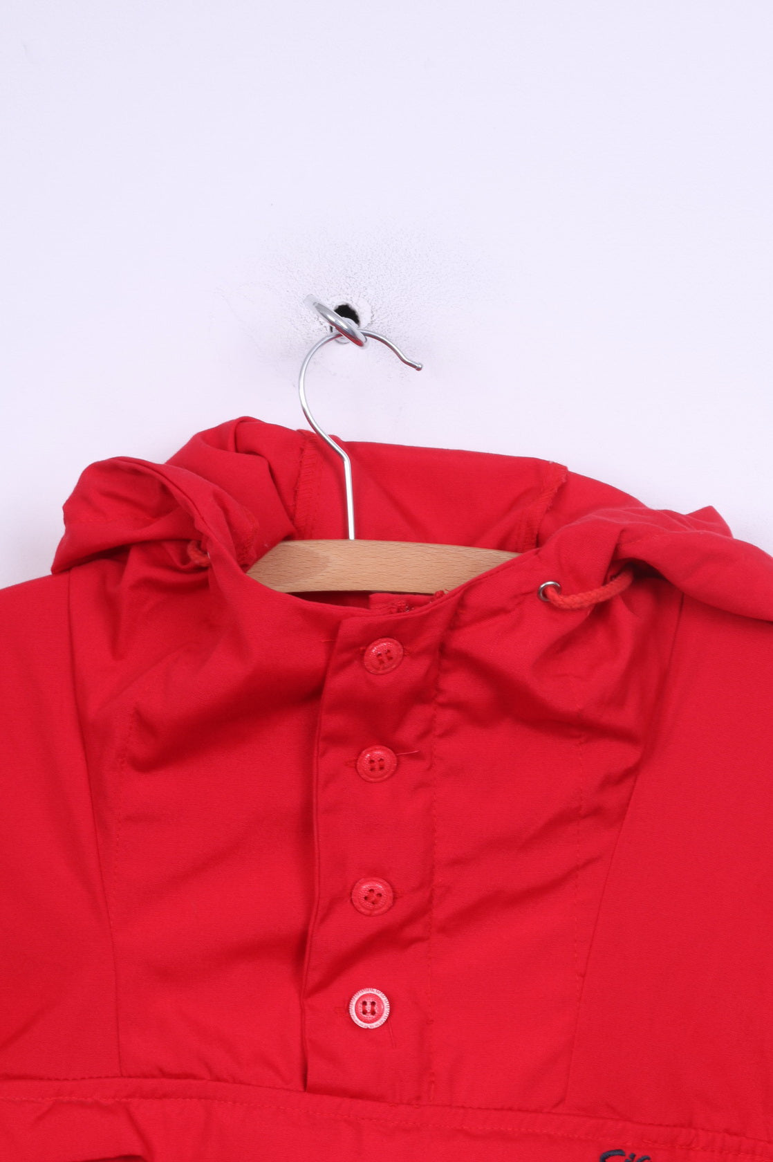 Cifone Mens M Parka Rouge Veste Kangourou Poche À Capuchon