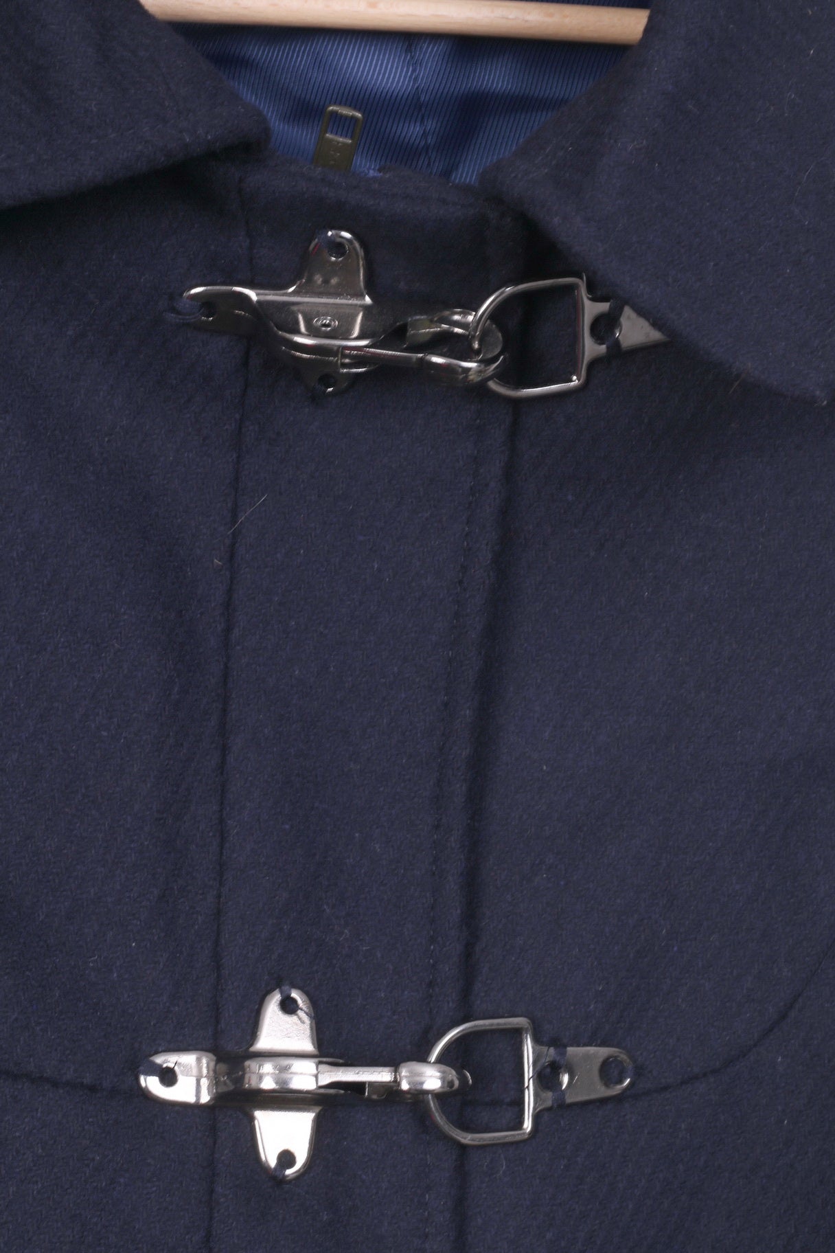 Kookai Veste Femme 40 M Laine Marine Fermeture Éclair Complète