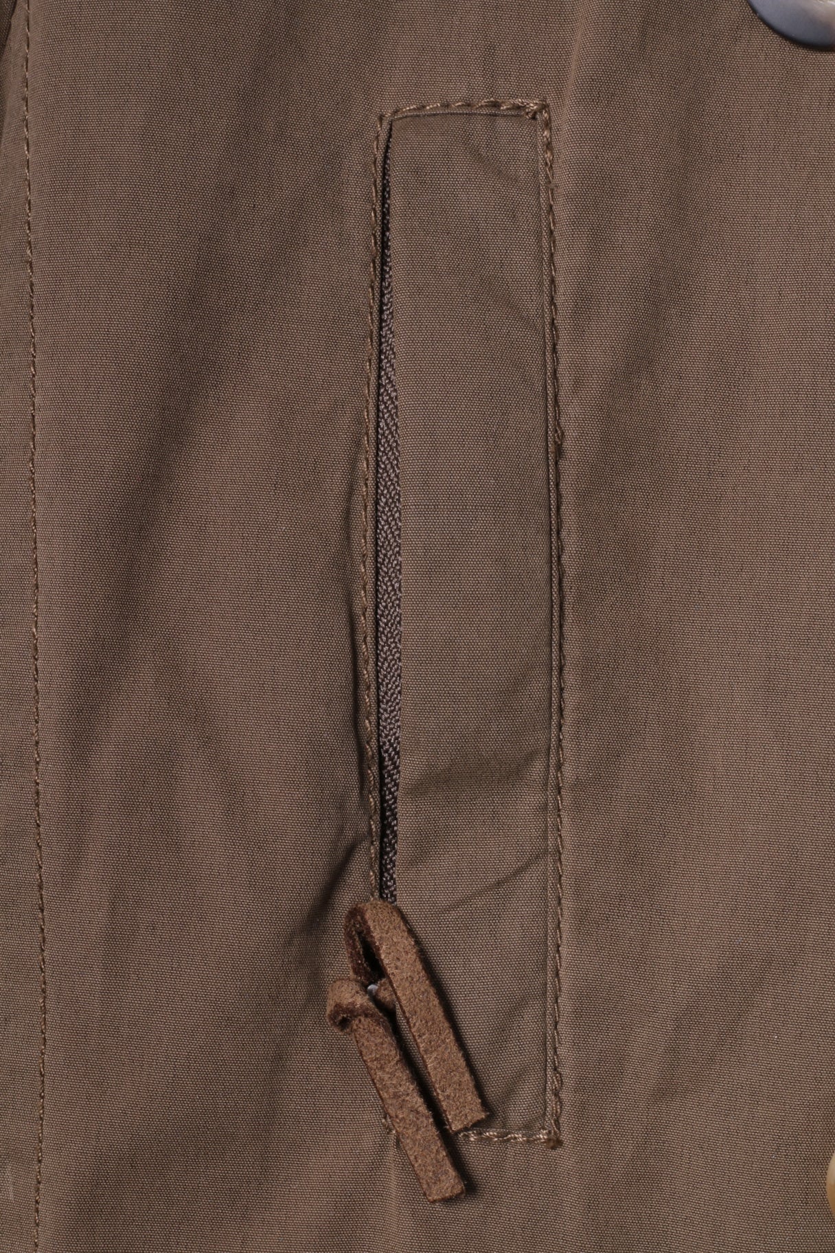 Marlboro Classics Women 44 S/M Jacket Green Cotton Padded Double Breasted Belted Top