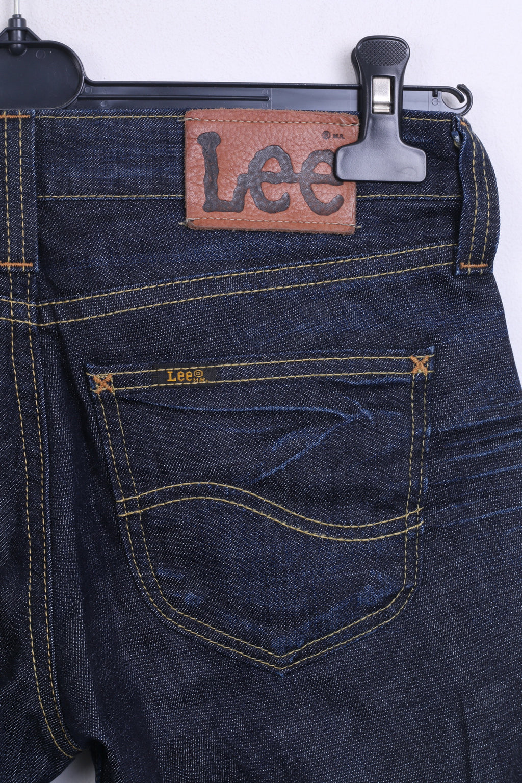 Lee Womens Trousers W28 L33 Denim Jeans Cotton Navy - RetrospectClothes