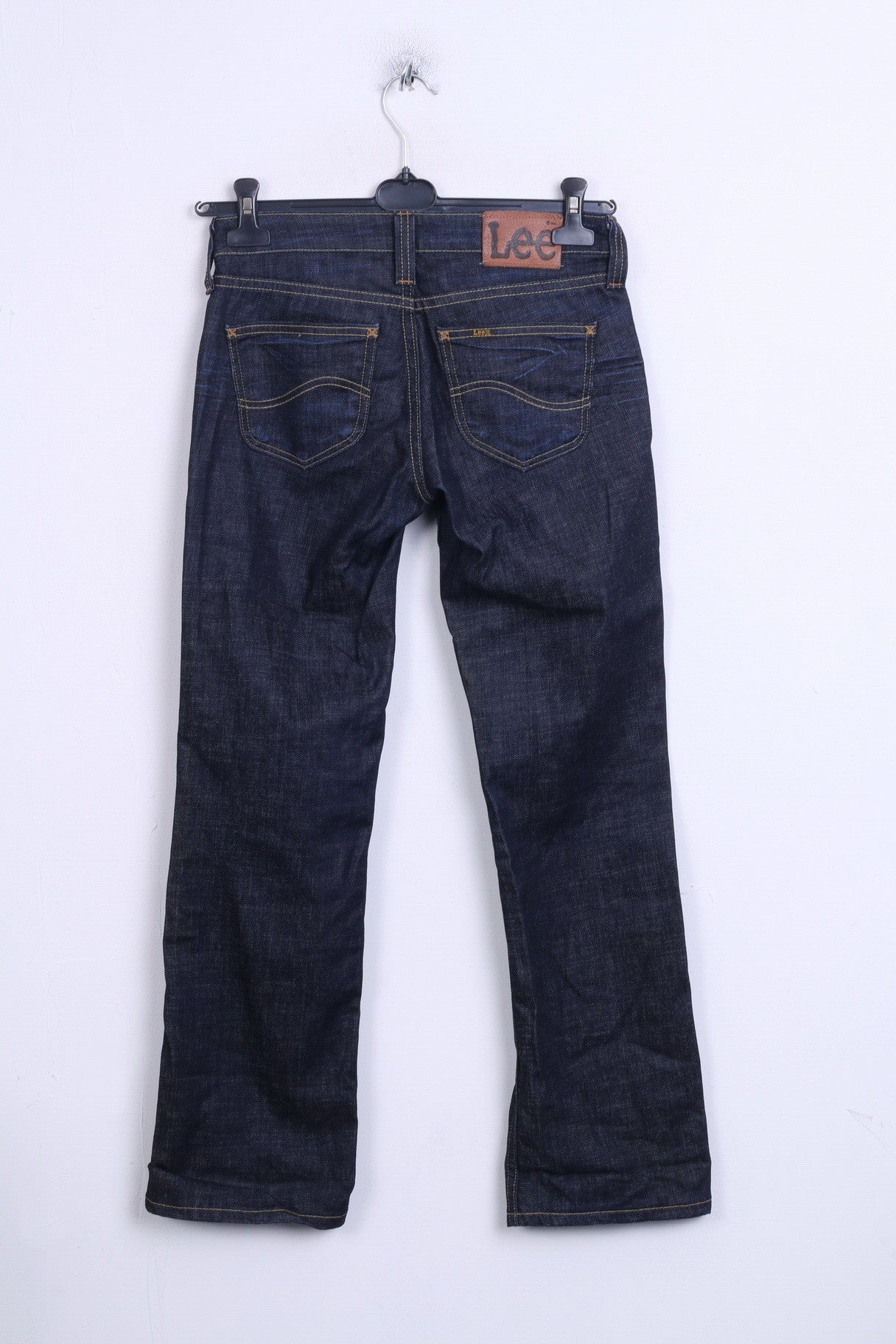 Lee Womens Trousers W28 L33 Denim Jeans Cotton Navy - RetrospectClothes