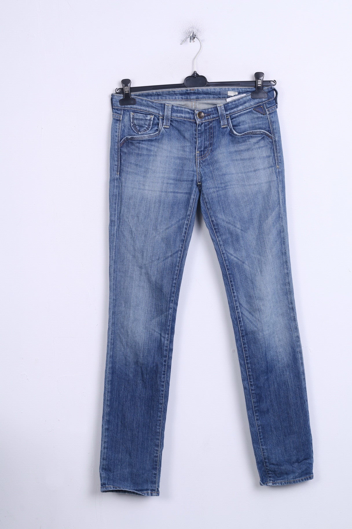 Replay Womens Trousers W26 L32 Denim Jeans Cotton Blue - RetrospectClothes