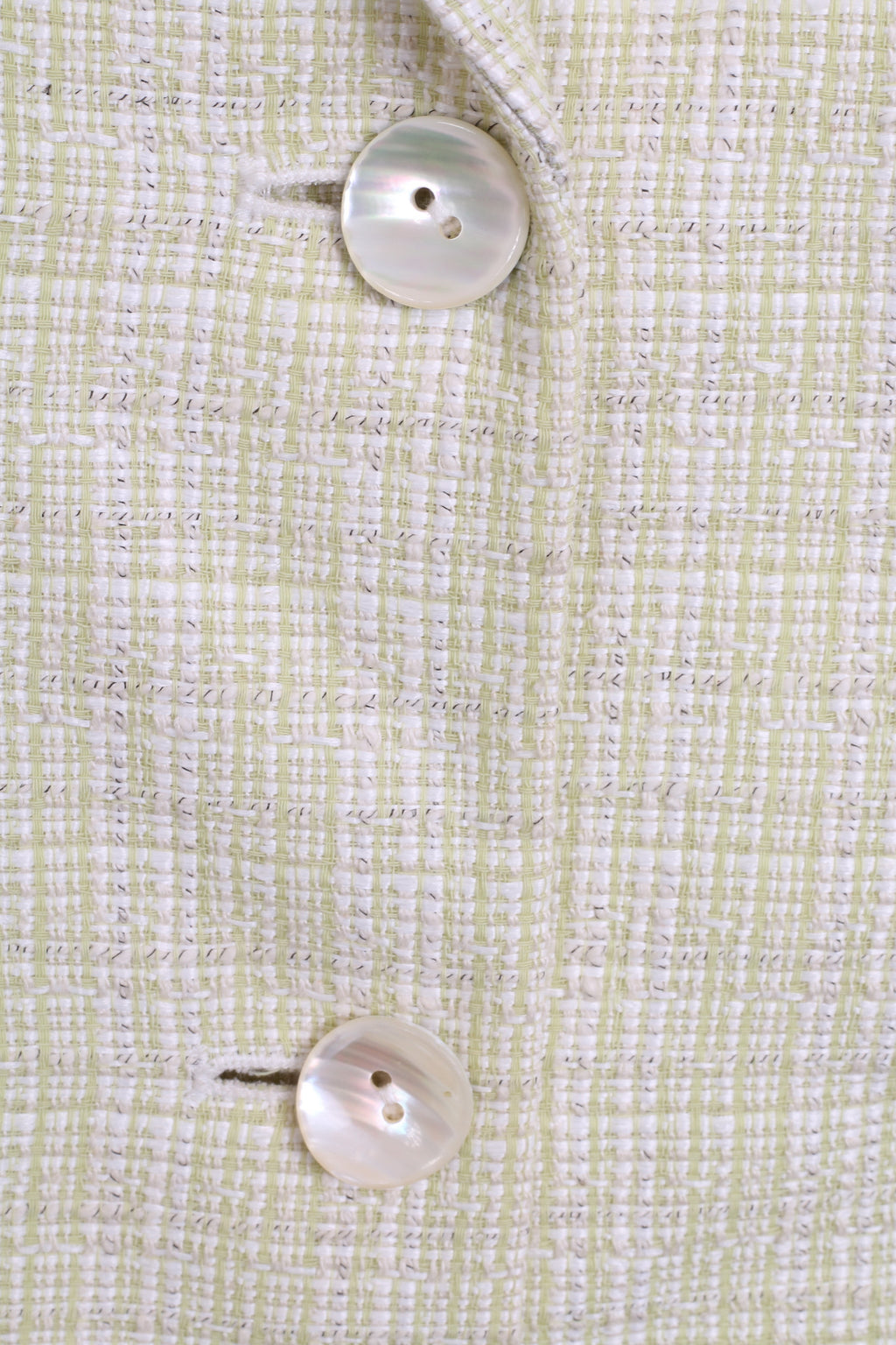 Episode Womens 8 M Set Blazer and Dress Light Green Wool - RetrospectClothes