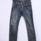 Lee Mens Trousers W29 L32 Jeans Denim Vintage 90s - RetrospectClothes