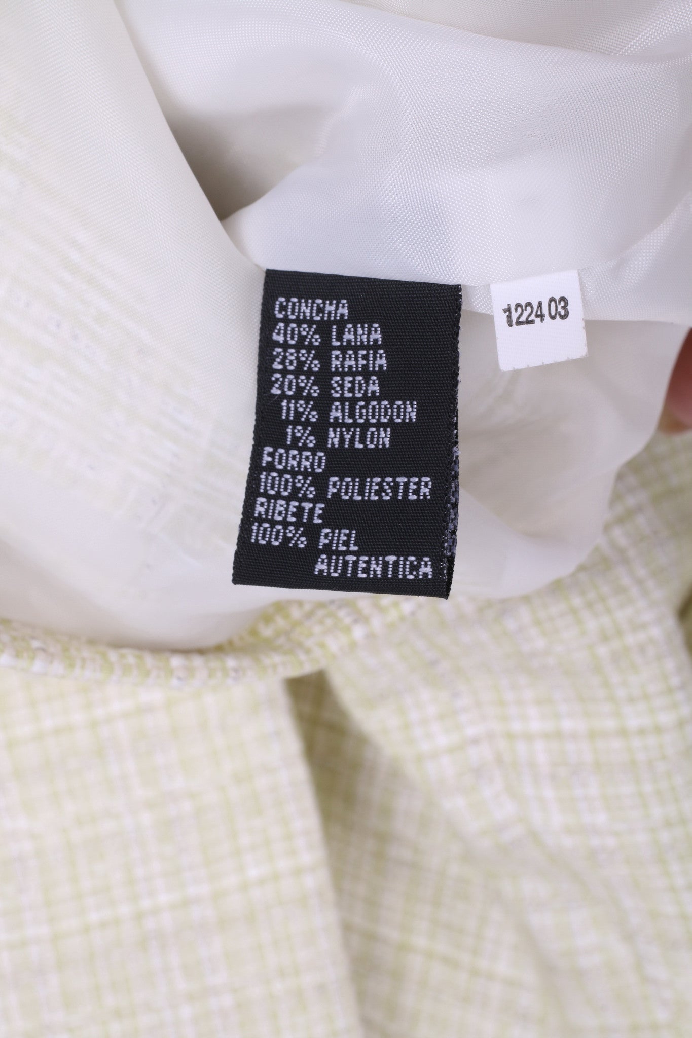 Episode Womens 8 M Set Blazer and Dress Light Green Wool - RetrospectClothes