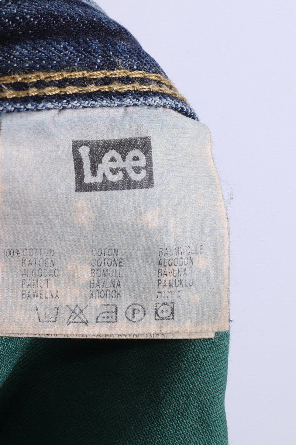 Lee Mens Trousers W29 L32 Jeans Denim Vintage 90s - RetrospectClothes