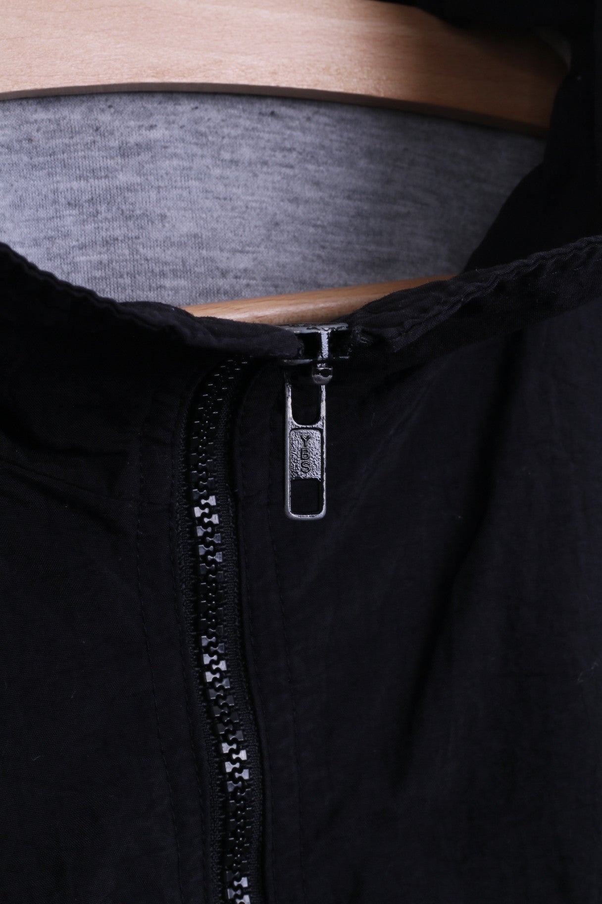 TOP LINE Womens S Track Top Jacket Nylon Retro Sweatshirt Grey Jacket