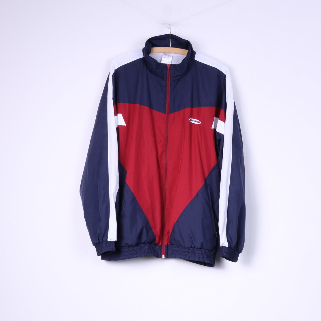 Nouvelle Image Hommes 54 XL Veste Marine Vintage Zip Up Sous-Vêtements De Sport Haut Rétro 