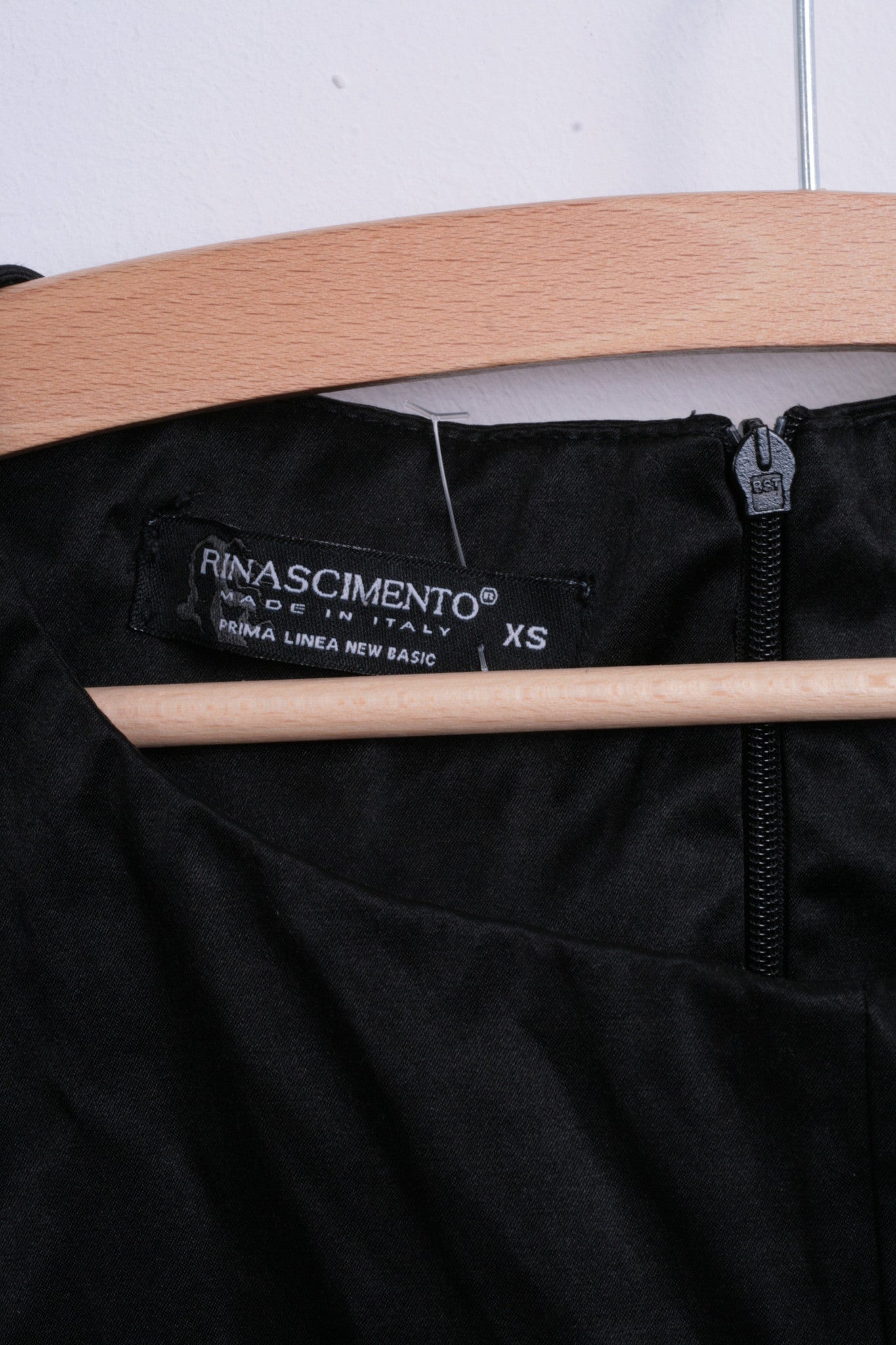 Rinascimento Womens XS Dress Black Sleeveless Knee Lenght - RetrospectClothes