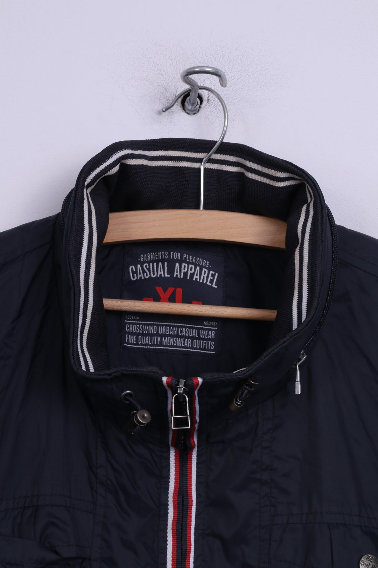 Casual Apparel Mens XL Jacket Crosswind Urban Casual Wear Outfits Nylon Harrington